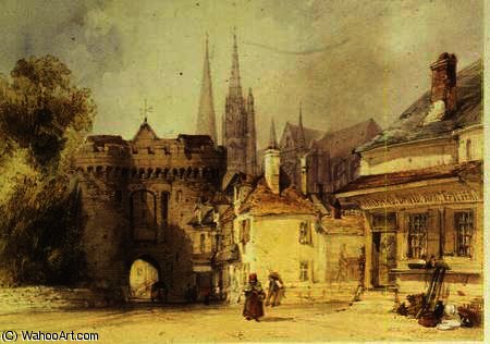 The Guillaume Gate, Chartres — William Callow