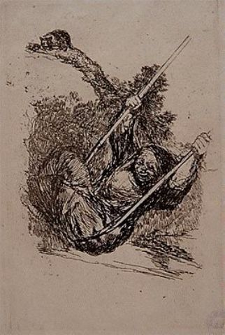 Vieja Columpiándose — Francisco José De Goya Y Lucientes