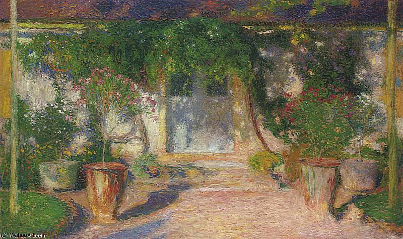 Terrasse En Soleil — Henri Jean Guillaume Martin