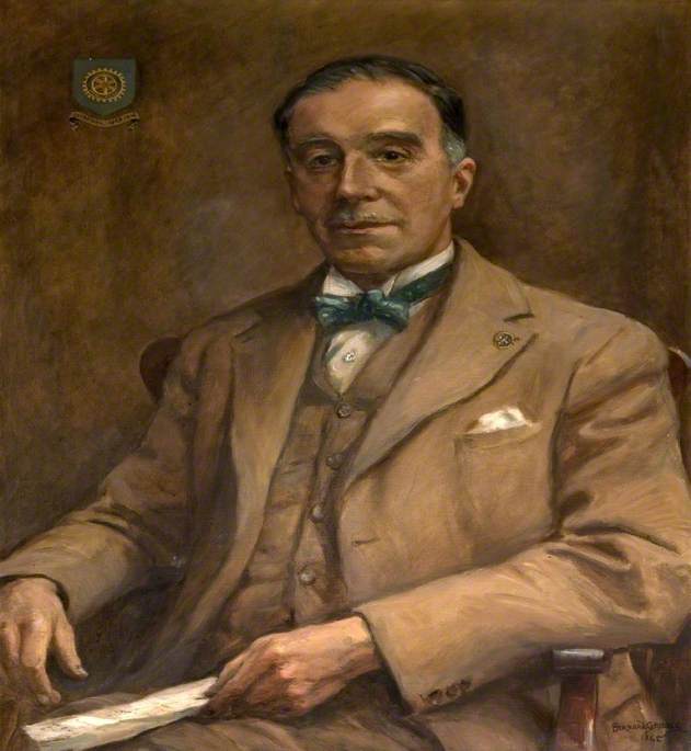 Victor Hawkes (1885–1948), Secretary Of Poole Rotary Club (1927–1948) — Bernard Finnigan Gribble