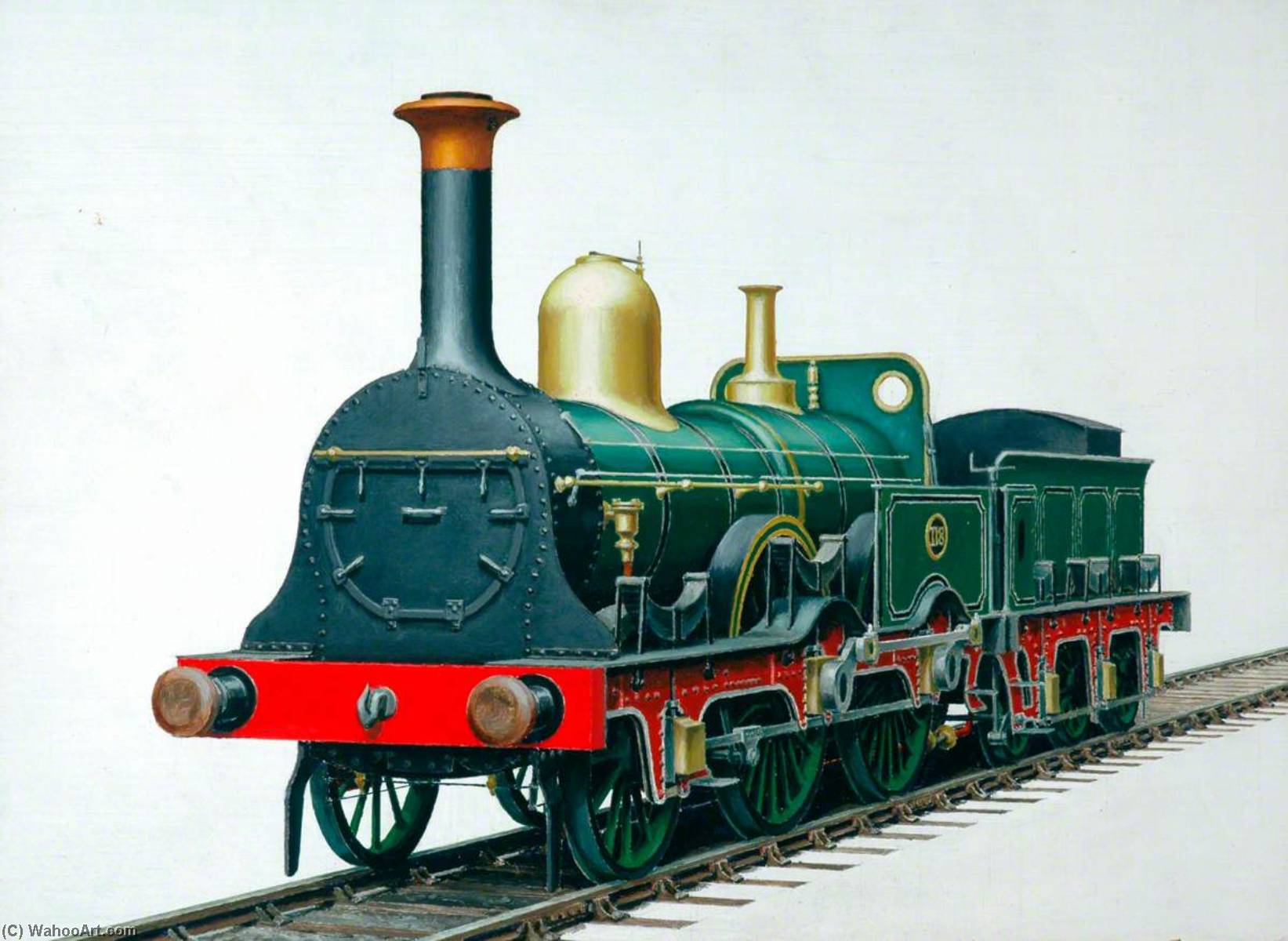 South Eastern Railway 2–4–0 Locomotive No.118 — Henry Maurice Whitcombe