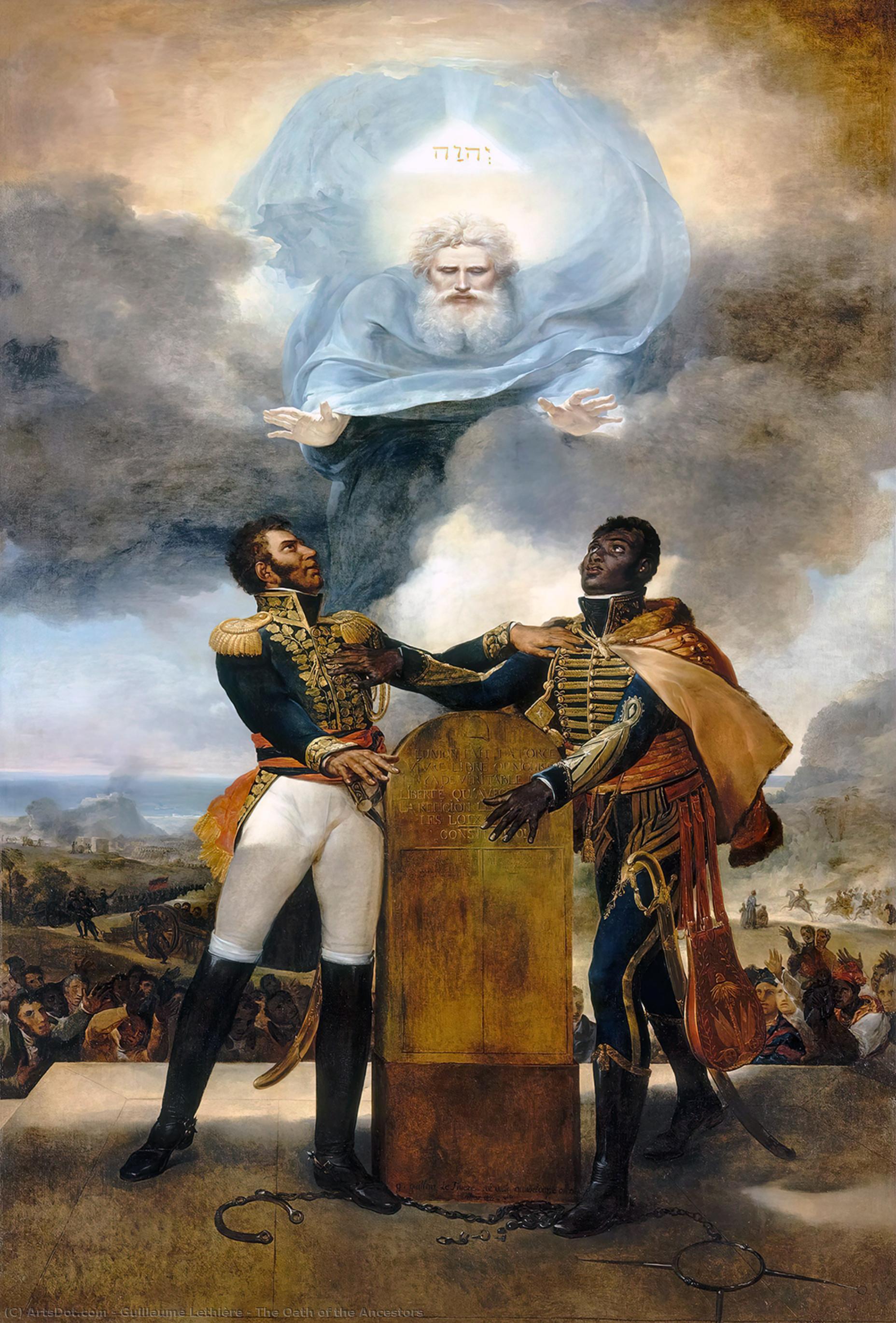 The Oath Of The Ancestors — Guillaume Guillon Lethiere