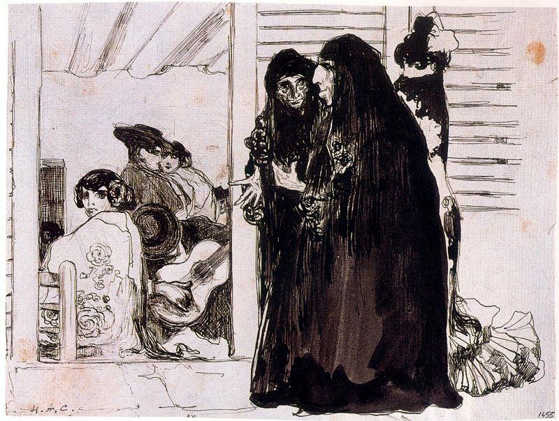 Gypsy Scene — Hermen Anglada Camarasa