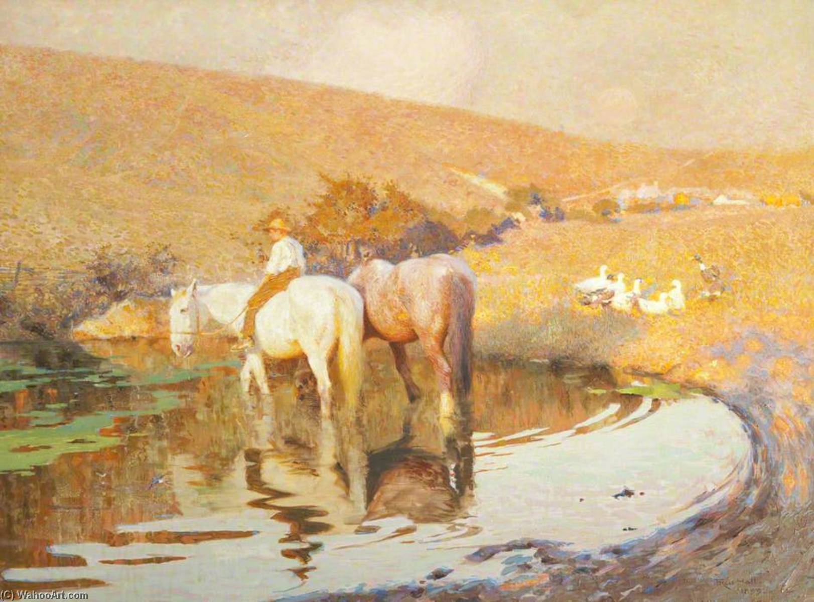 Golden Evening — Frederick Hall