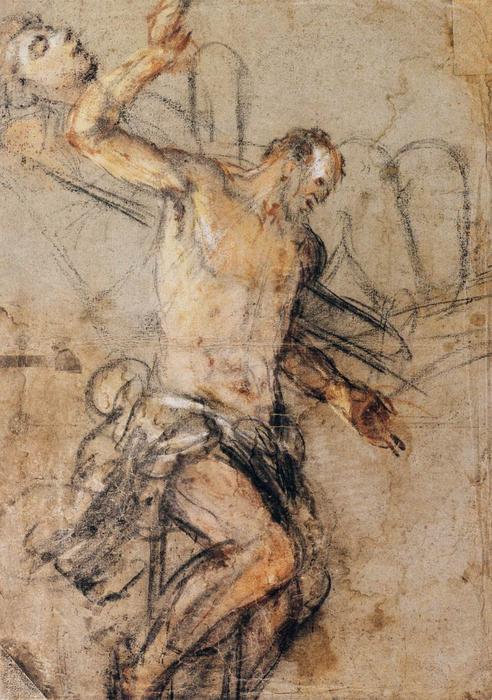 The Good Thief On The Cross — Jacopo Bassano (jacopo Da Ponte)