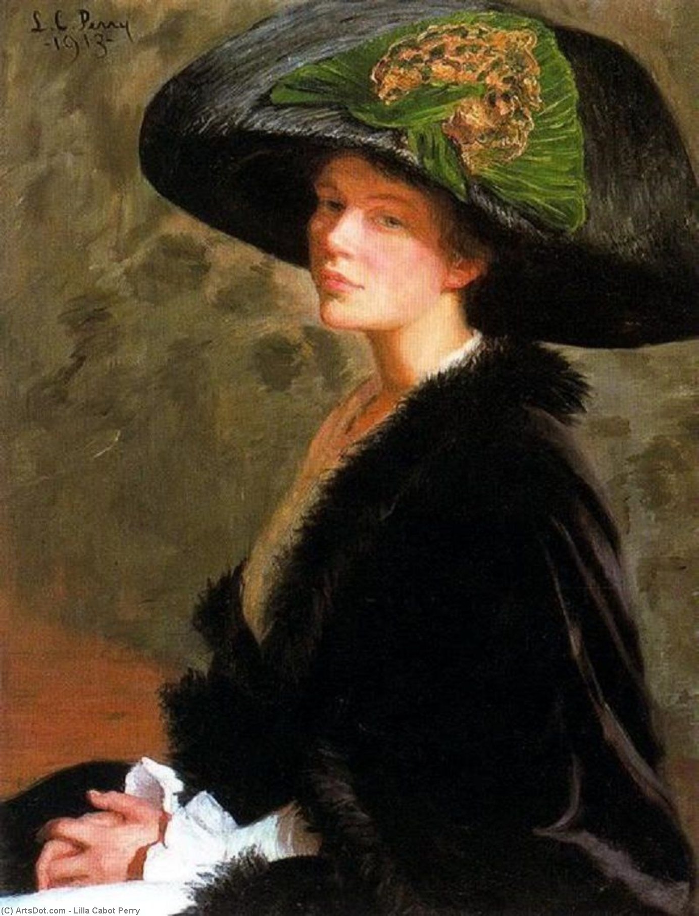 The Green Hat (edith Perry) — Лилла Кабот Перри