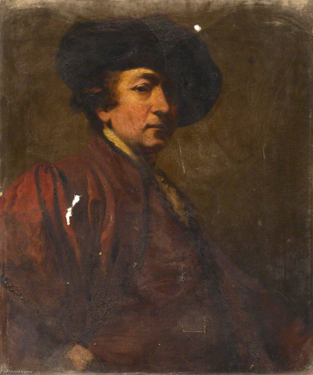 Self Portrait By Sir Joshua Reynolds In The Robes Of A Dcl Oxford (copy Of Joshua Reynolds) — Richard Augustus Clack