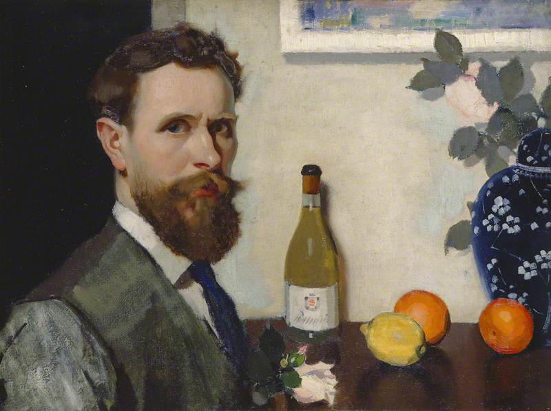 Self Portrait — Pierre Adolphe Valette