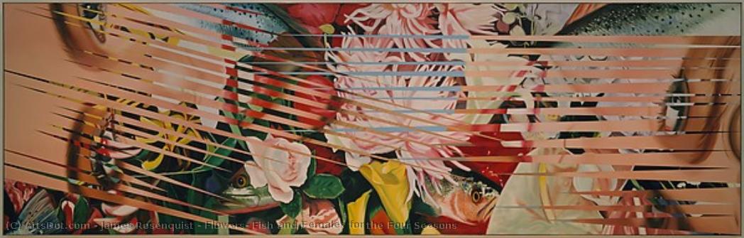 Flowers, Fish And Females For The Four Seasons — James Rosenquist