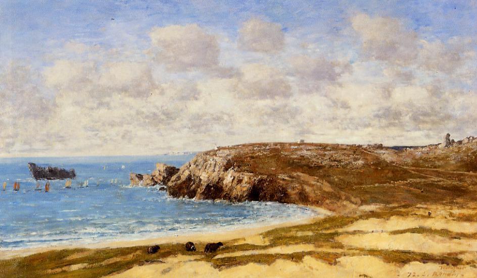 Camaret, Le Toulinguet — Eugène Louis Boudin
