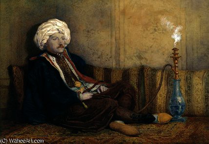Portrait Of Sir Thomas Philips In Eastern Costume, — Richard Dadd