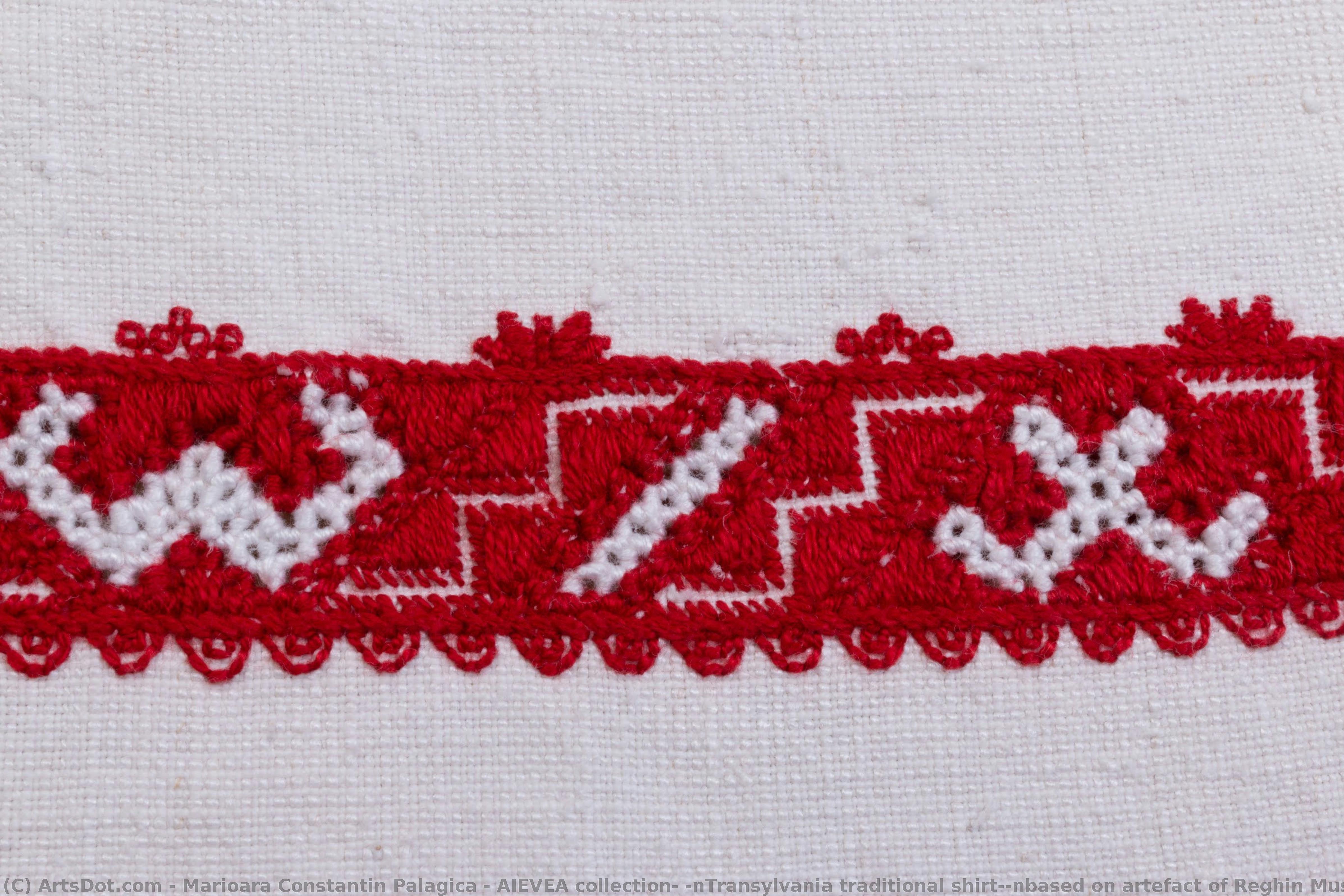 Aievea Collection; \ntransylvania Traditional Shirt;\nbased On Artefact Of Reghin Museum — Marioara Constantin Palagica