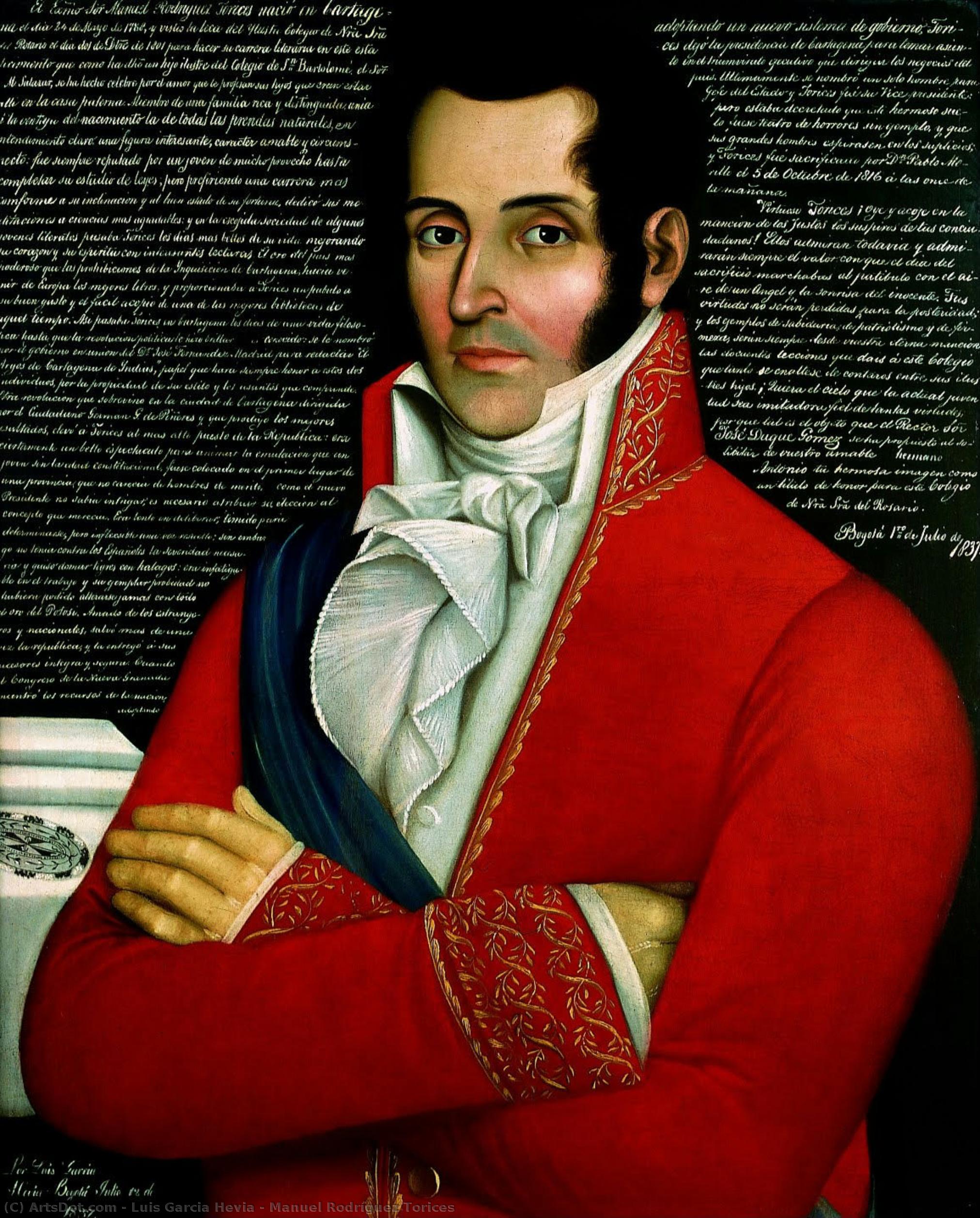 Manuel Rodríguez Torices — Luis Garcia Hevia