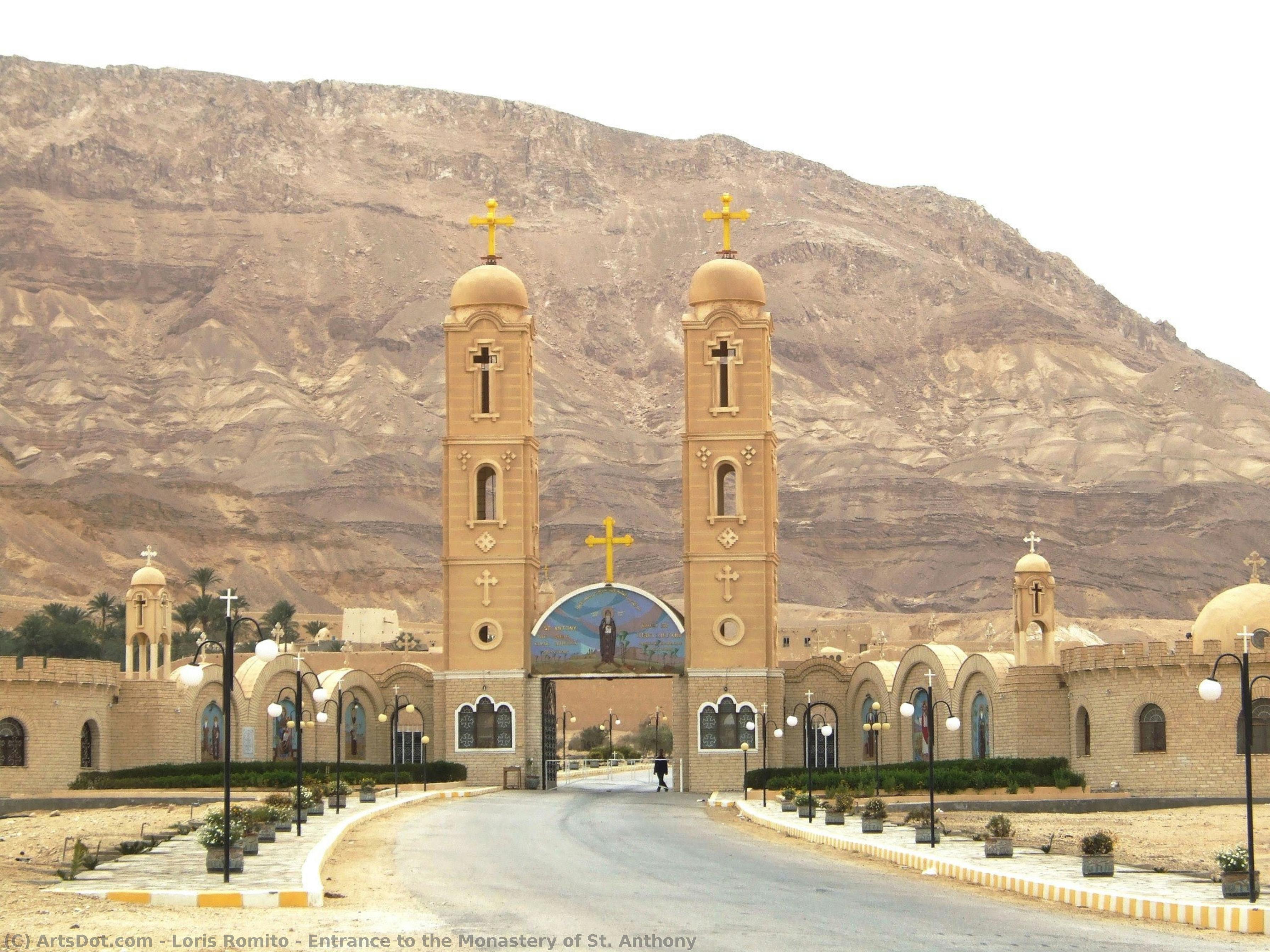 Entrance To The Monastery Of St. Anthony — Loris Romito
