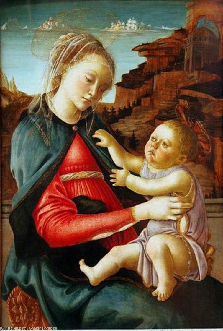 Madonna And Child — Сандро Ботичели
