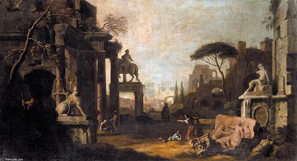 Architectural Capriccio — Marco Ricci
