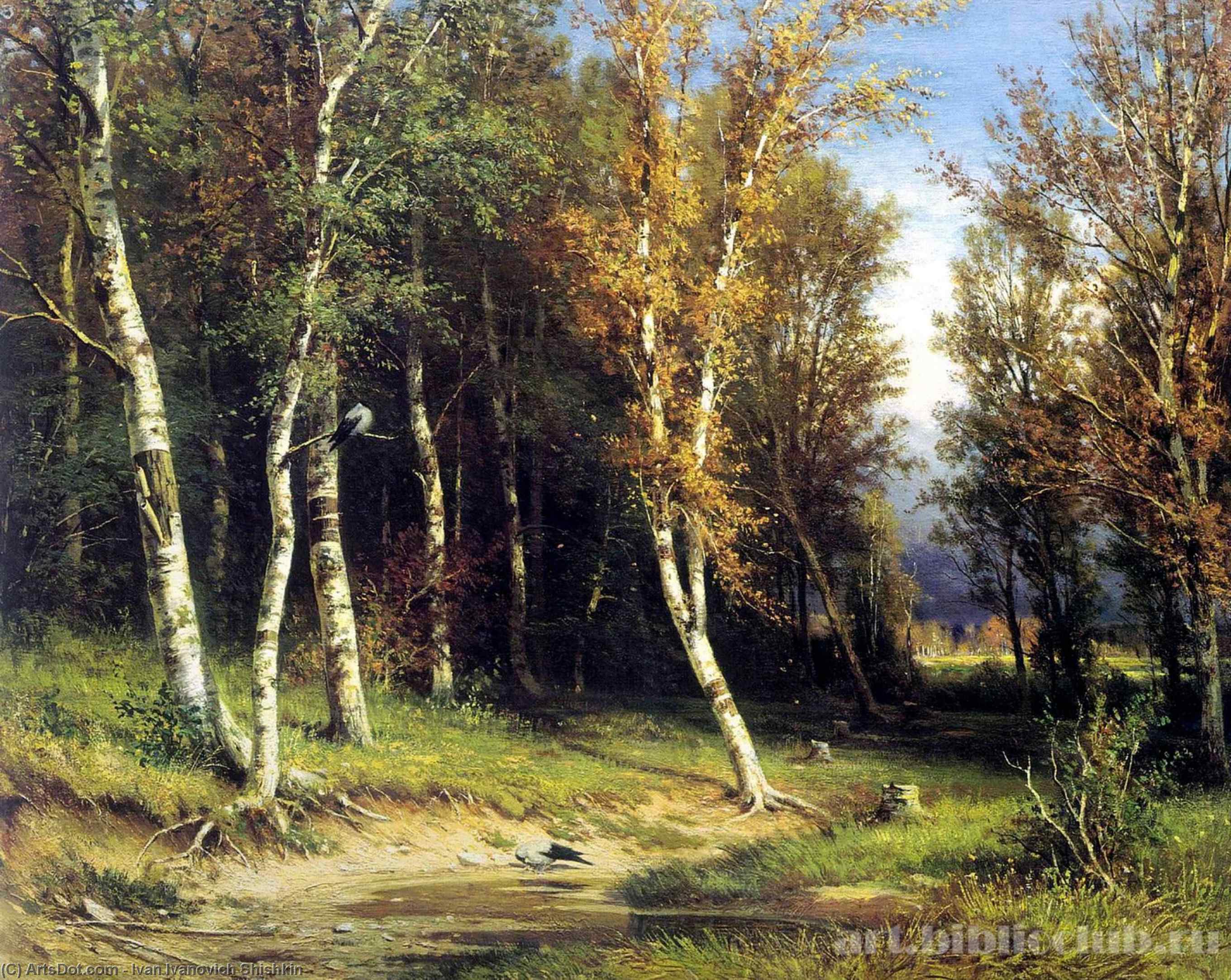 Forest Before Thunderstorm — Ivan Ivanovich Shishkin