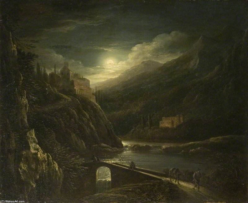 Alpine Scene — Hugh William Williams
