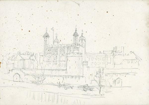 A View Of The Tower Of London — Sir George Clausen