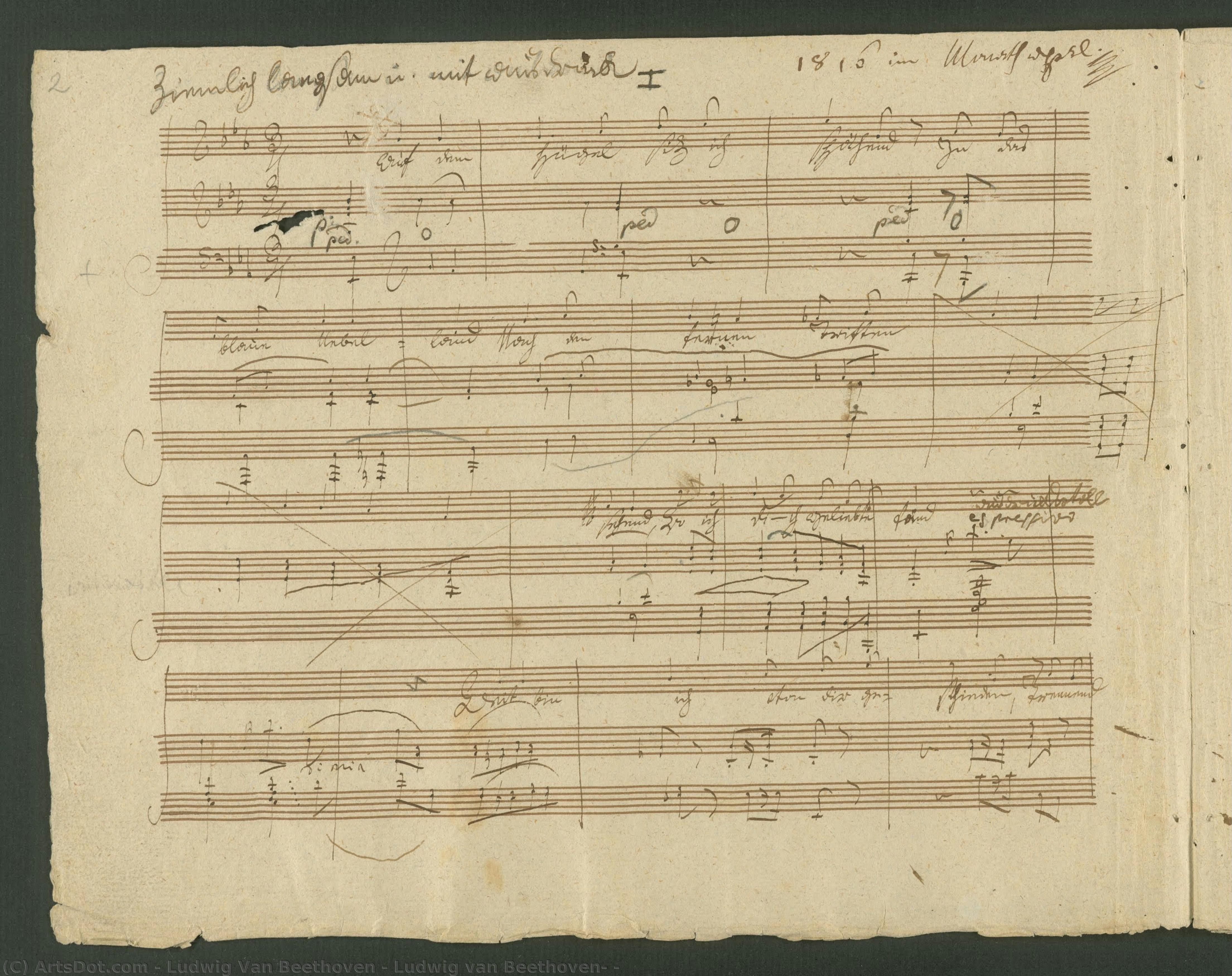 Ludwig Van Beethoven, — Людвиг Ван Бетховен