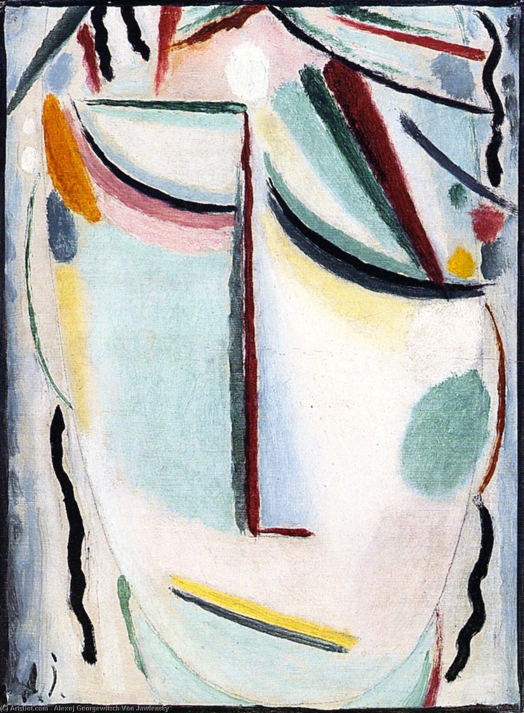 Savior's Face: Silent Gaze — Alexej Von Jawlensky