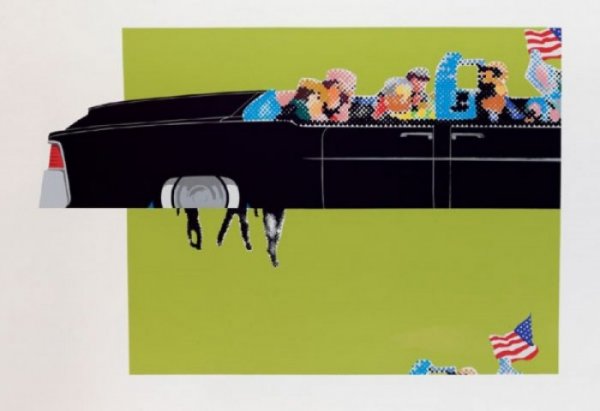Lincoln Convertible — Gerald Laing
