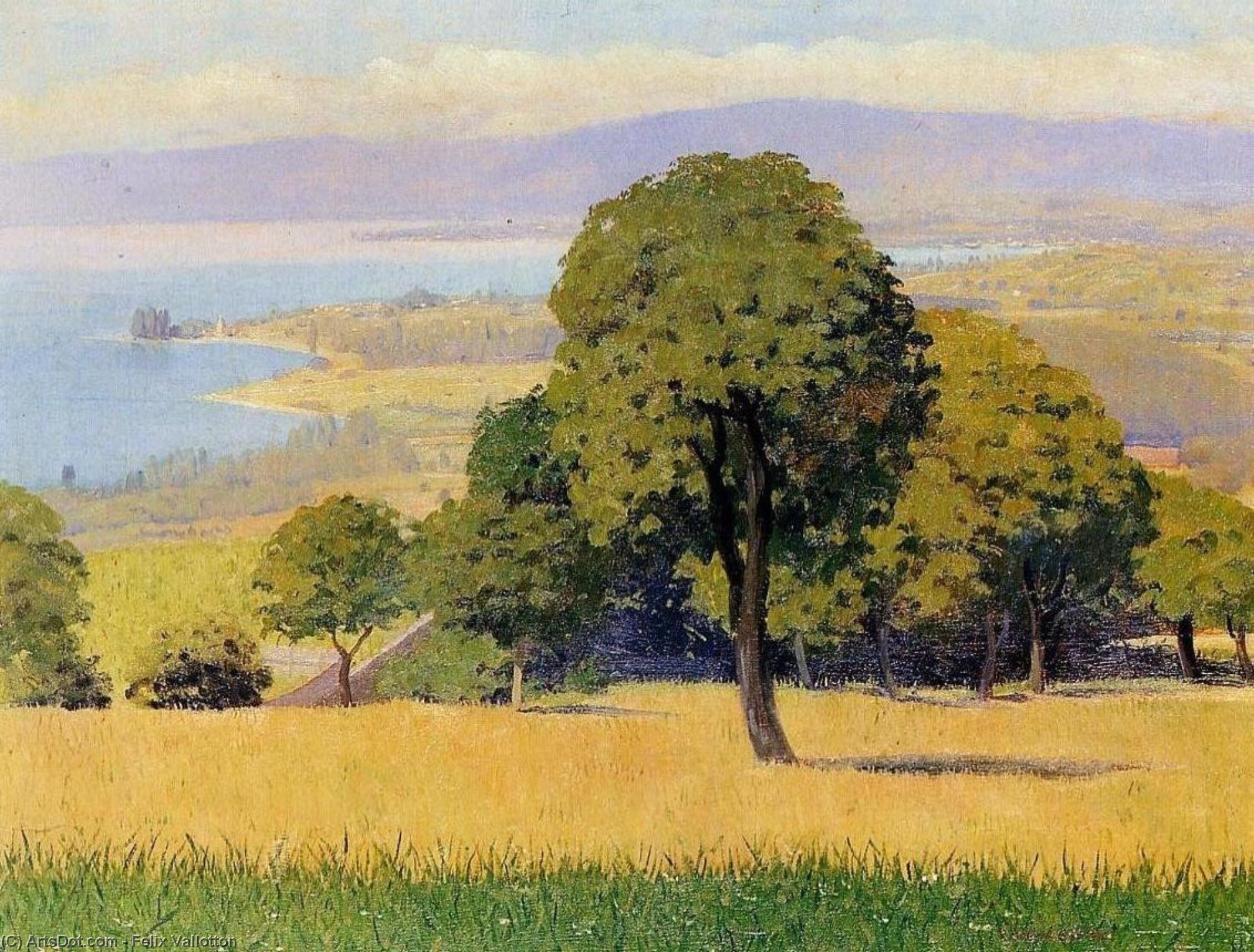 Outskirts Of Lausanne — Félix Vallotton