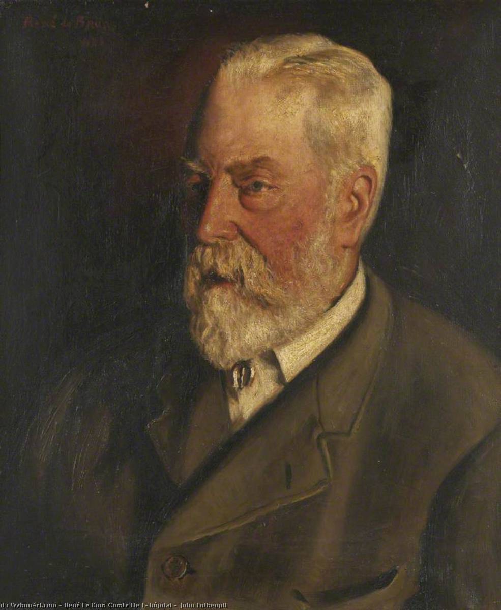 John Fothergill — René Le Brun Comte De L'hôpital