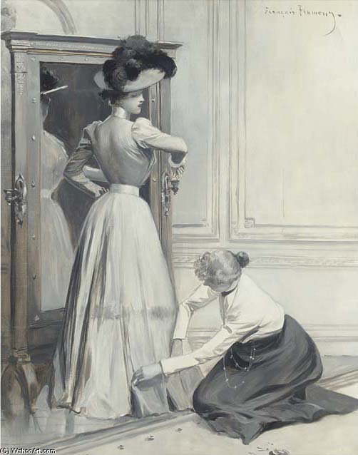 The Finishing Touches — François Flameng