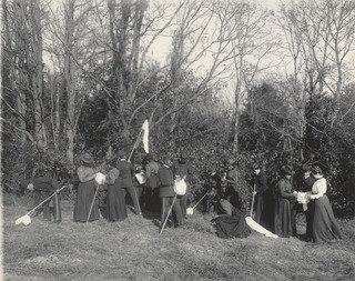 Agriculture. Animal Life Collecting Specimens — Frances Benjamin Johnston
