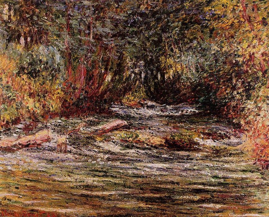 The River Epte At Giverny — Клод Моне