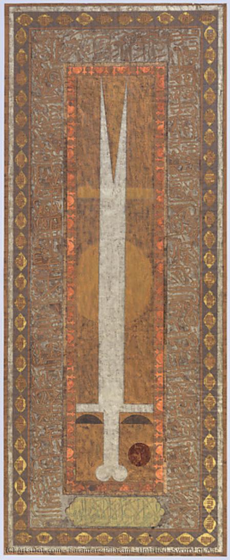 Untitled (sword Of Ali) — Faramarz Pilaram