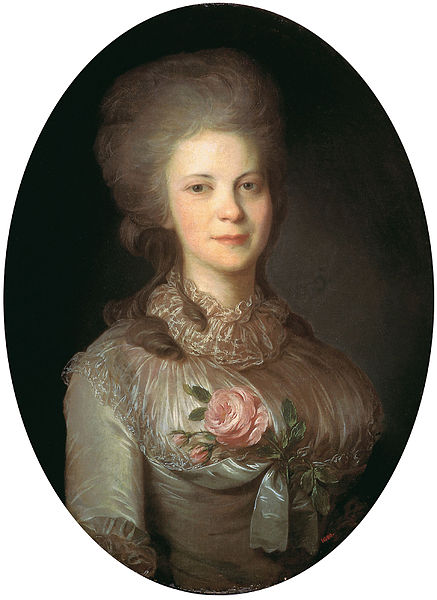 Portrait Of Varvara Surovtseva — Fyodor Stepanovich Rokotov
