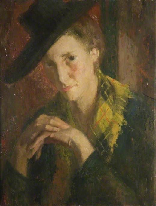 Peggy In A Black Hat — Bernard Fleetwood-walker