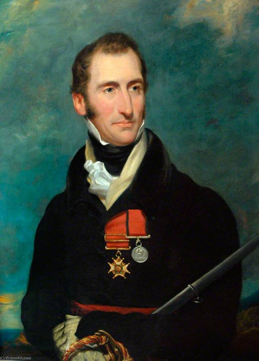 Colonel Francis Skelly Tidy, Commanding Officer Of The 3rd Battalion, The 14th Regiment Of Foot At Waterloo — James Ramsay