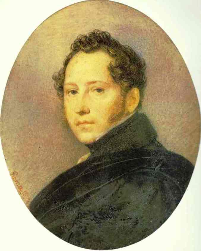 Portrait Of The Artist Sylvester Shchedrin — Karl Pavlovich Brulloff