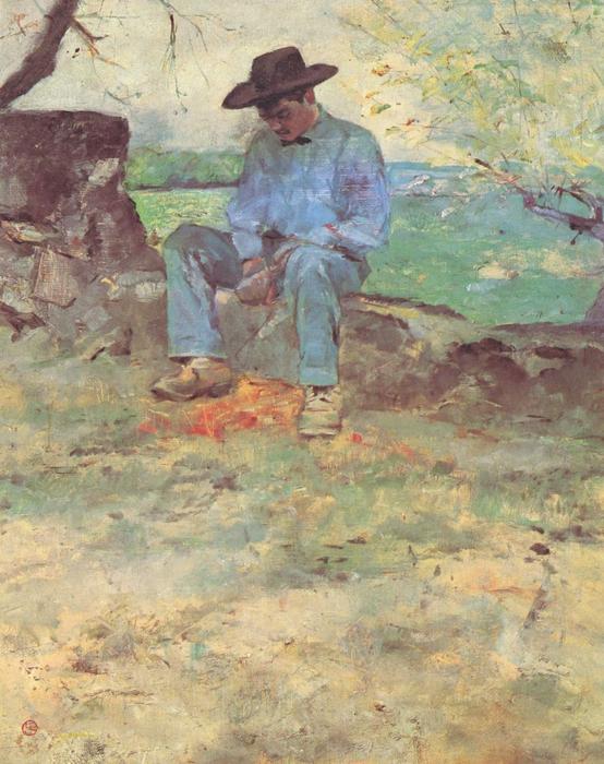 Le Jeune Routy — Henri De Toulouse-lautrec