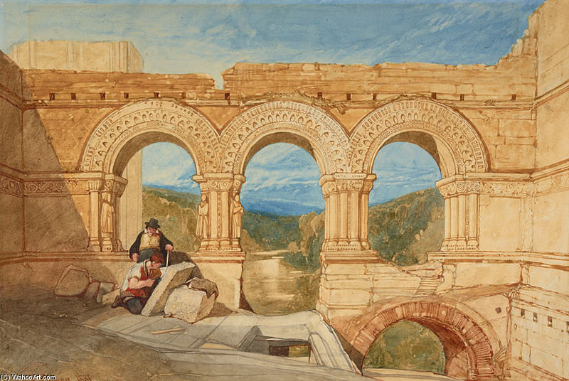 Saint George De Bocherville — John Sell Cotman