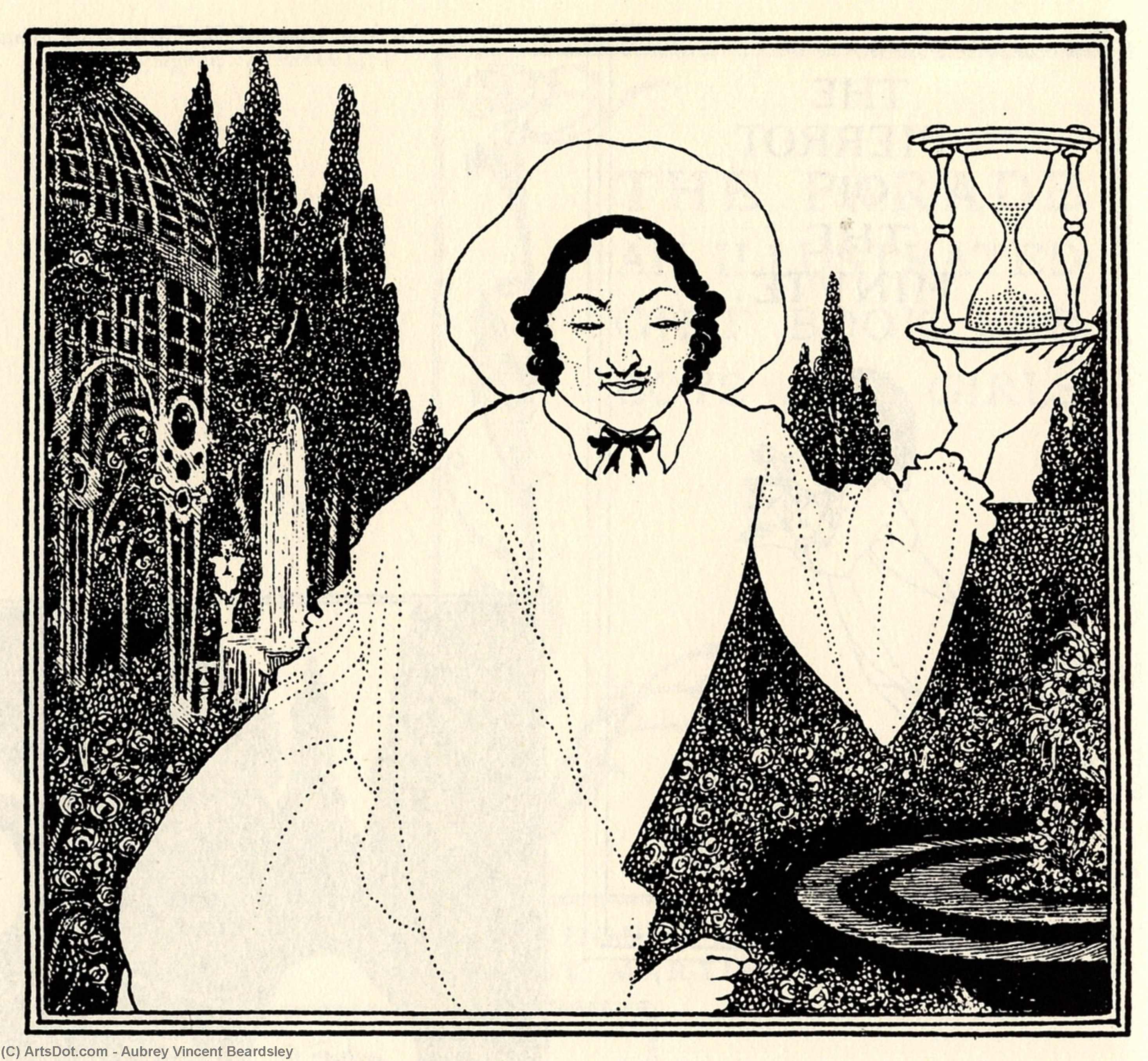 Cover Design To 'the Pierrot Of The Minute' — Aubrey Vincent Beardsley