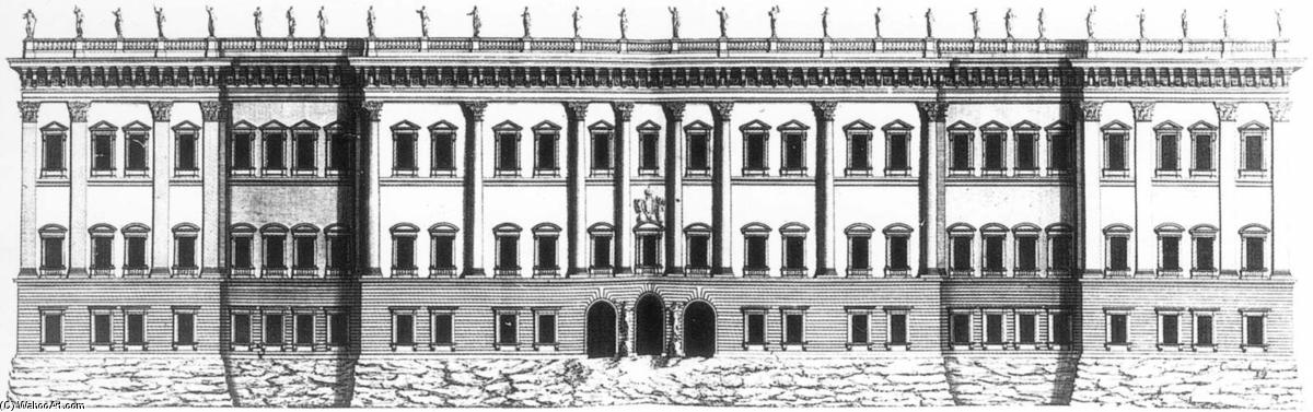 Bernini's Scheme For The Louvre — Jean I Marot