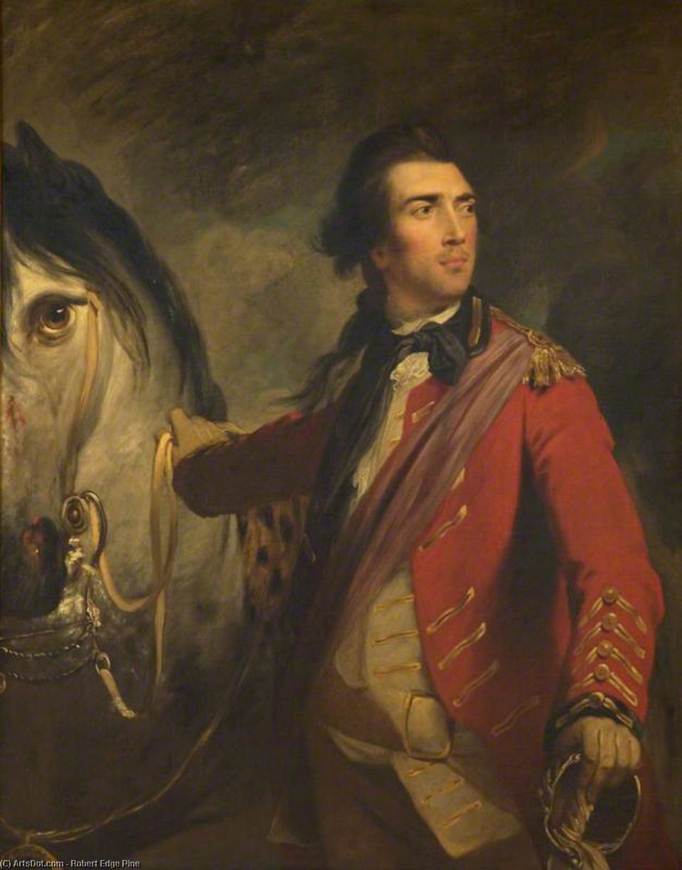 Colonel John Graham Of Kippen, Third Son Of Nicol Graham Of Gartmore — C Robert Edge Pine