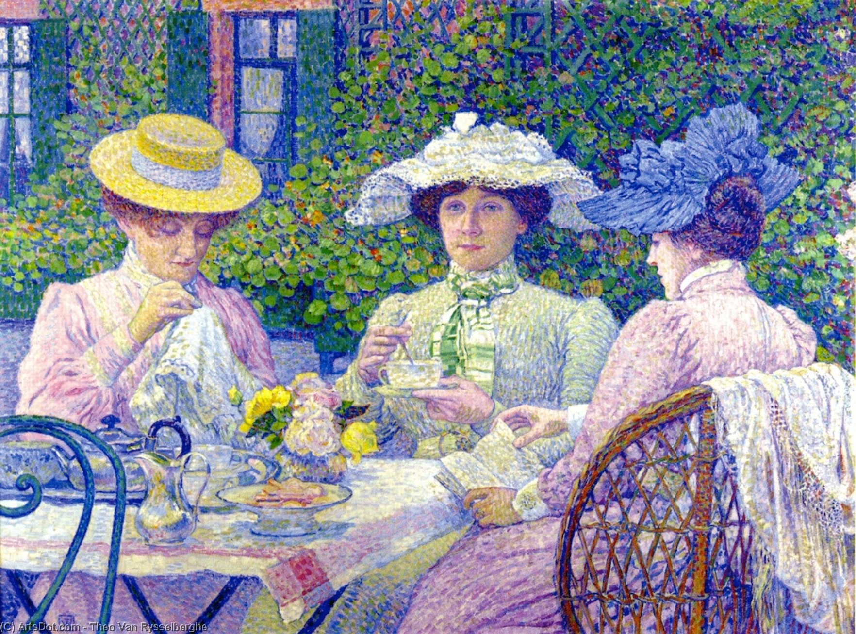 Summer Afternoon (also Known As Apres-midi D'ete) — Theo Van Rysselberghe