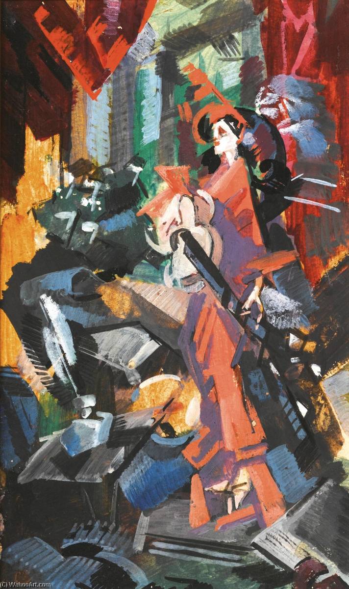 The Guitar Player — Konstantin Alexeievitch Korovin