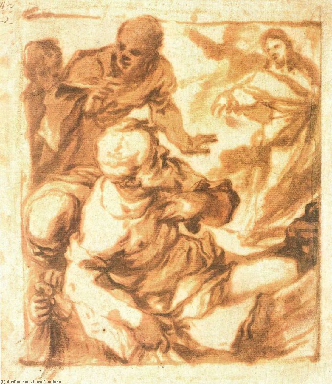 Calling Of Saints Peter And Andrew — Luca Giordano