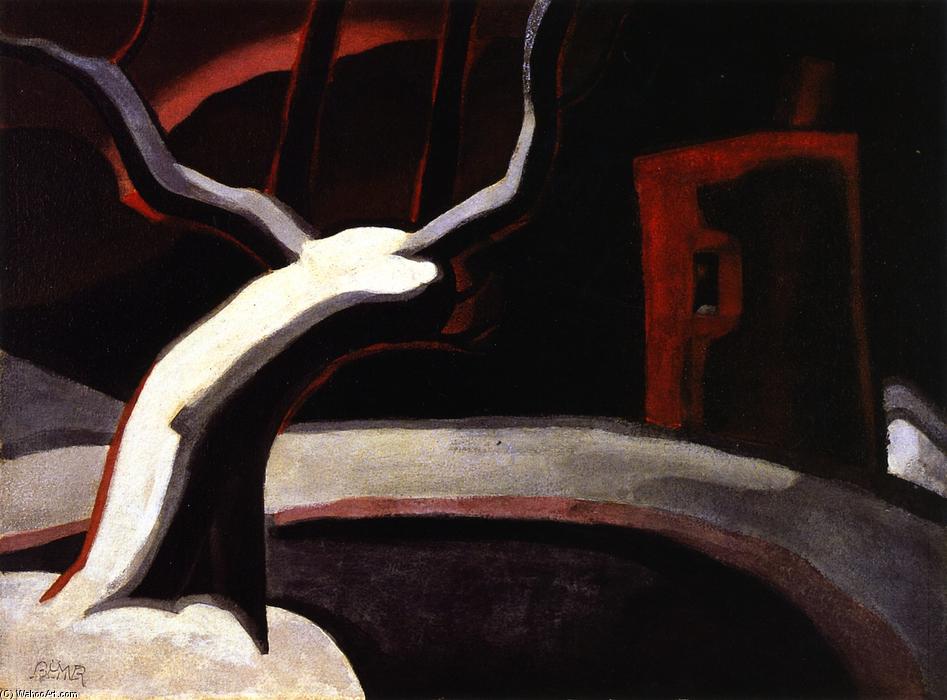 Winter Night, New Jersey — Friedrich Julius Oskar Blümner