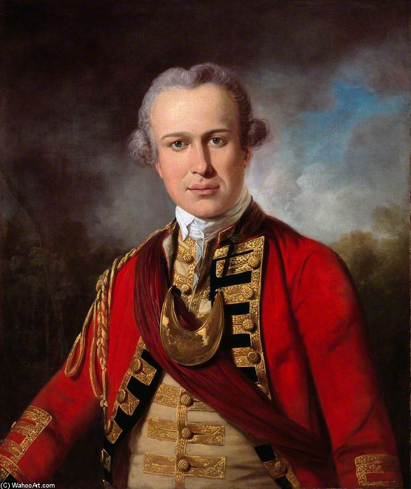 An Officer Of A Royal Regiment Of Foot — Tilly Kettle