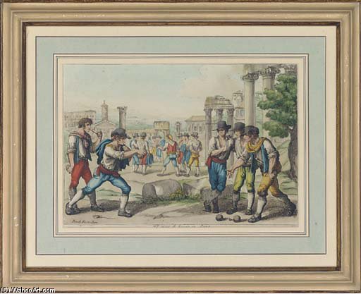 A Collection Of Picturesque Costumes Of Rome — Bartolomeo Pinelli