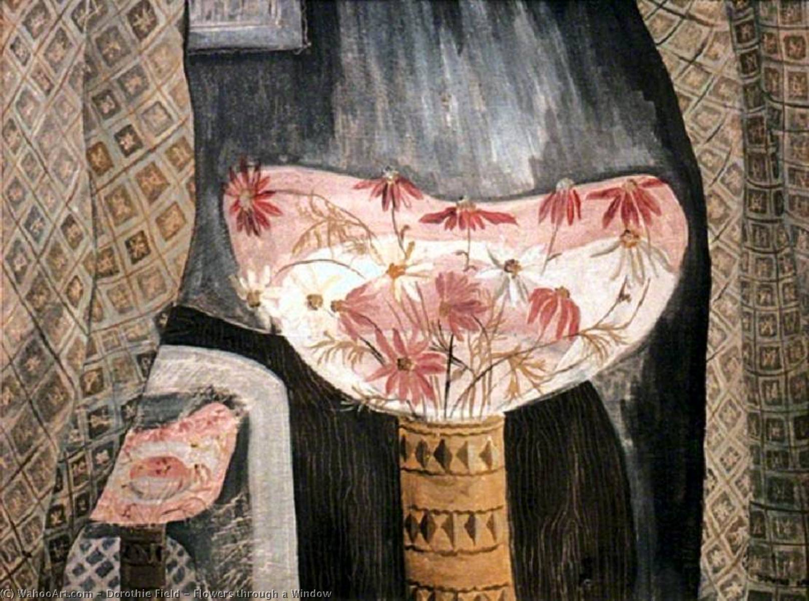 Flowers Through A Window — Dorothie Field