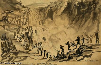 Patamango Waterfall — Thomas Baines
