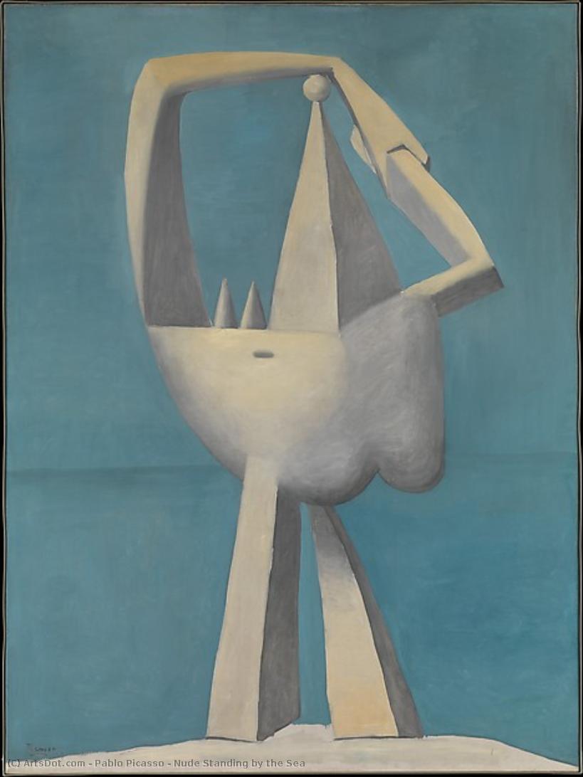Niedrige Frau Am Meer — Pablo Picasso